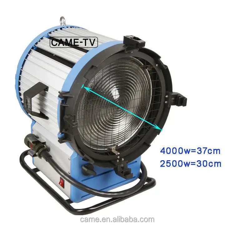 220V Flicker Free 4000W HMI Fresnel Light W/ Electronic Ballast 4000EB220V