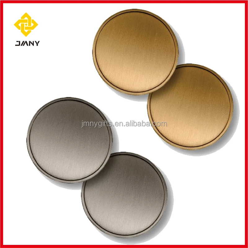 Custom Blank Nickel Engravable Challenge Coin