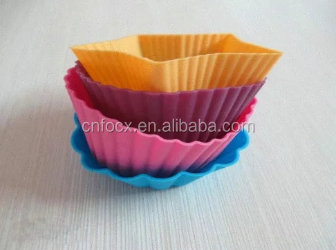 Красивый дизайн силиконовый держатель для капкейков/форма чайных капкейков/вкладыши капкейков