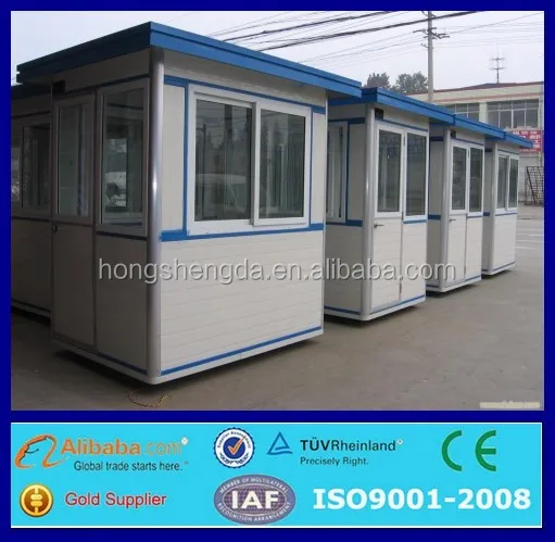 easy to assemble Steel structure kiosk/prefab house