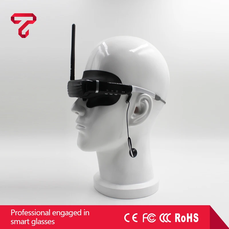 
Lateste Price video goggles video glasses 1080P FPV drone goggles 68inch video glass 