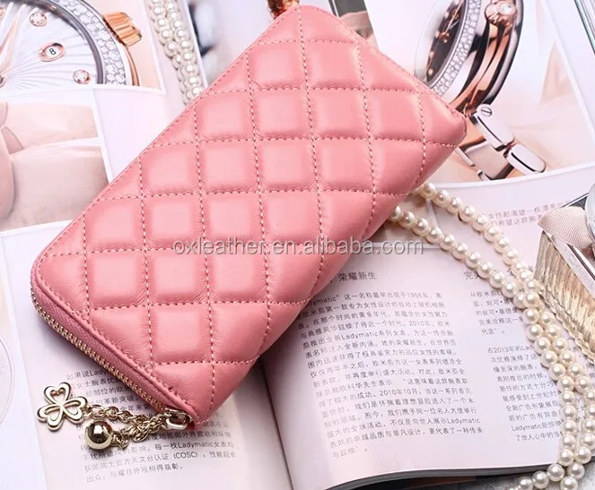 Hot Selling Leather Clutch Party Bags Woman Wallet