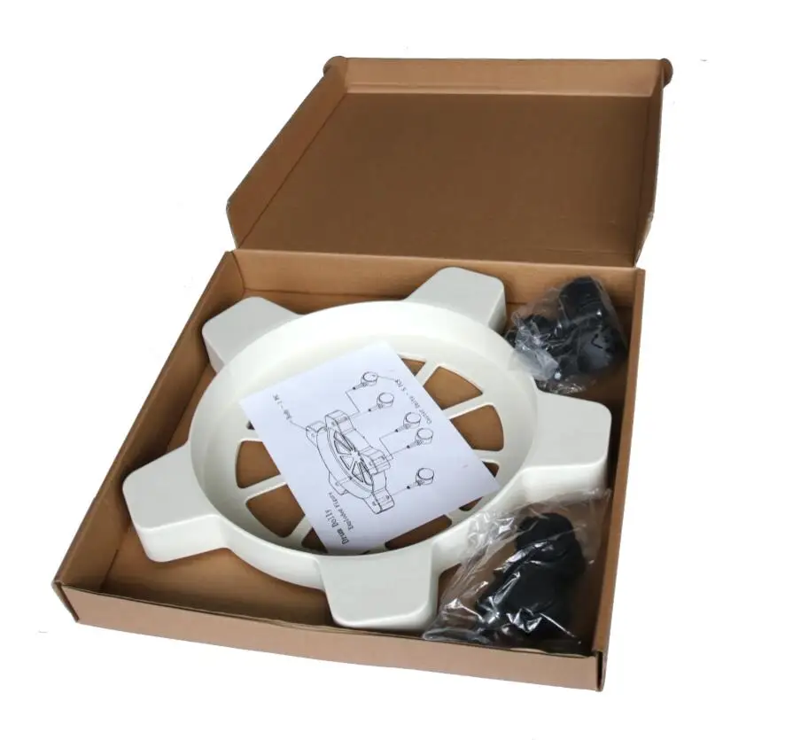 Полезная круглая пластиковая тележка