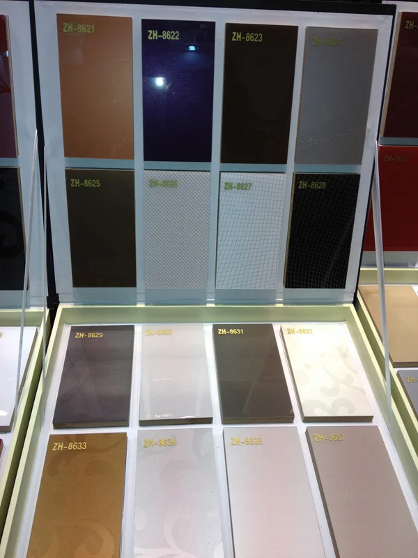 high gloss kitchen cabinet door acrylic laminated mdf panels with PUR glue