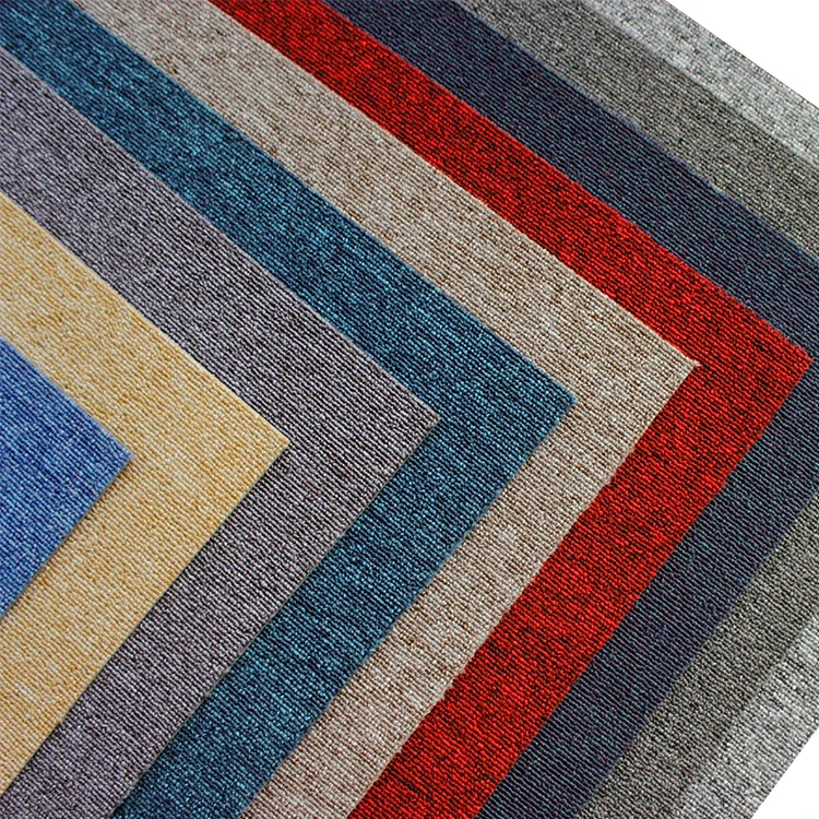 Auditorium Guestroom Hotel Corridor Floor Large Stock Carpet Tile 50x50