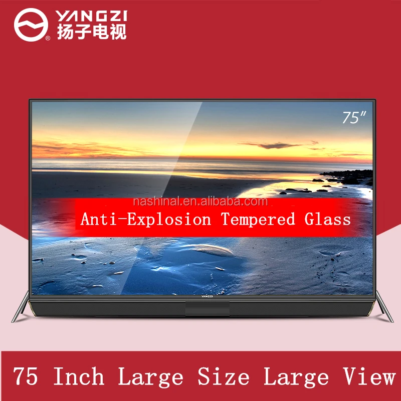 Крупнейший Размер, тонкий UHD 4K, оптовая продажа с завода, oem Smart tv 65 55 75 дюймов, led телевизор с плоским экраном