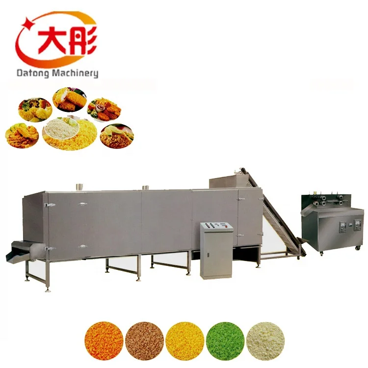 Factory Price Bread Crumb Extruder Equipment Breadcrumbs Making Machines Planting Production Line