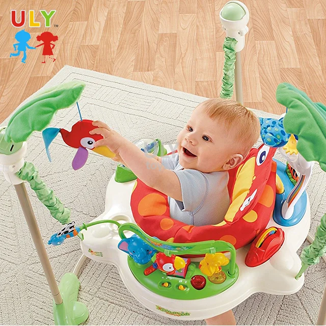 Hot selling rainforest jumperoo baby walker toddler baby jump chair