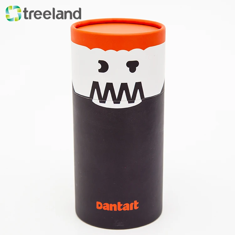 Factory Direct Sale Cylinder Paper Jar Food Safe Candy Package