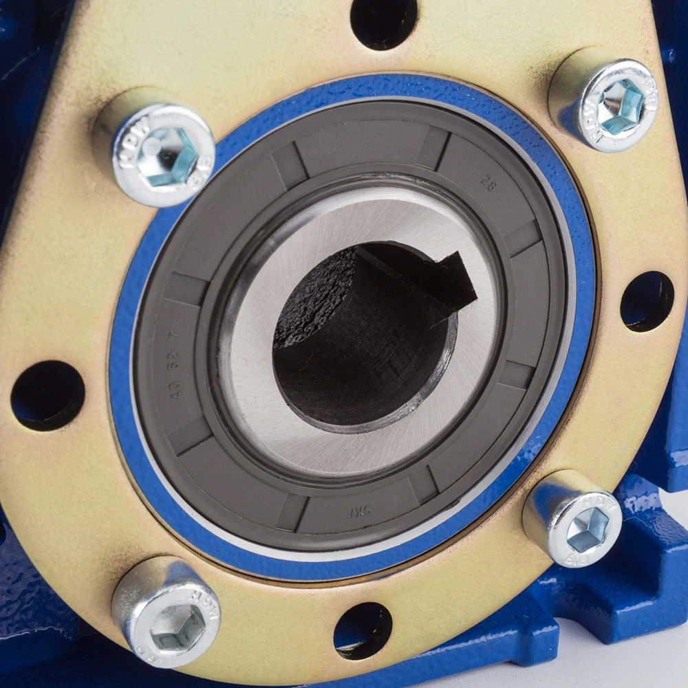 
An electric smart design gold manufacturers worm gear reduction box ac motor speed reducer 