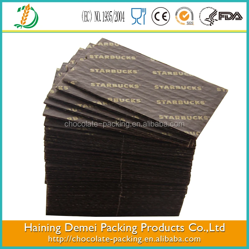 
chinese customized printed paper cushion pad wax coating food grade wrapping paper food wrapping paper 