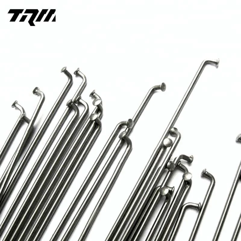 
GR5 2mm bend head titanium spoke and nipple 