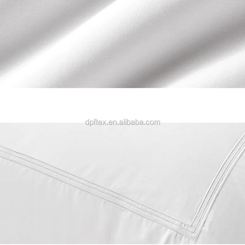 80S cotton sateen hotel bed linen set