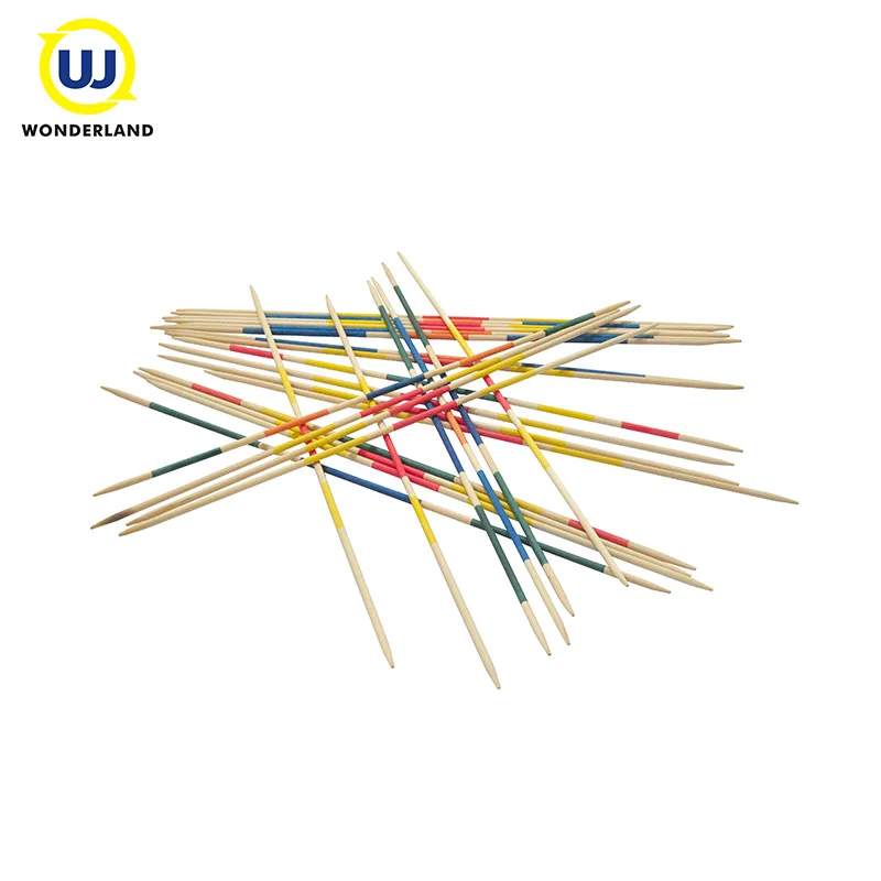 Wooden Mikado Game Set Pick Up Stick Beach Mikado