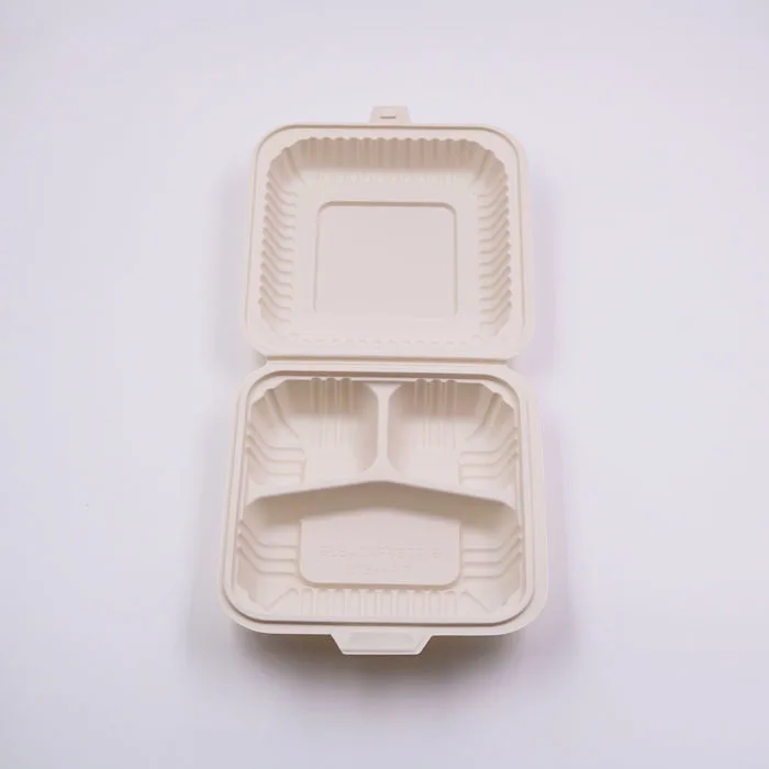 Одноразовая биоразлагаемая коробка для кукурузного крахмала