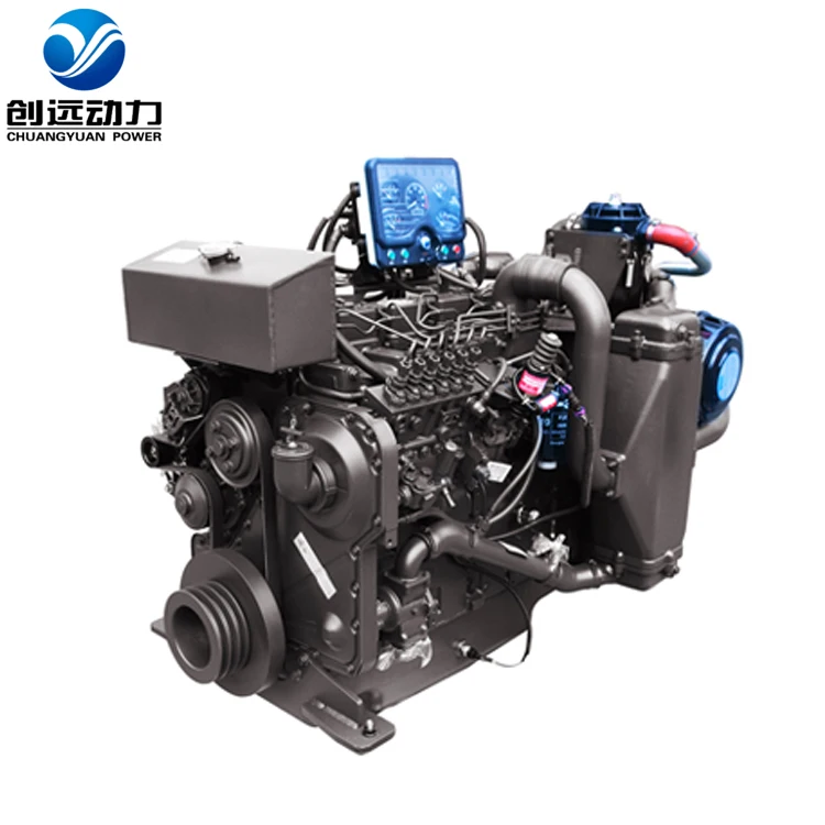 Shanghai D683 original 350hp marine boat ship 4-stroke diesel engine