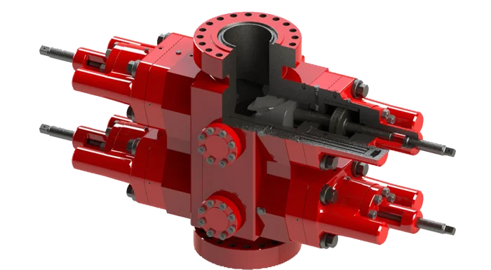 Cameron type  Ram Blowout Preventer API double ram type BOP /single ram Bop