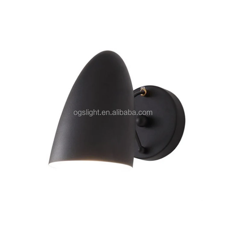 Nordic decor bedside lamp reading White wall lamp simple telescopic adjustable iron simple wall lamp