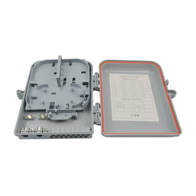8 Порт водонепроницаемый мини волоконно-оптической распределительной коробки для трубки из нержавеющей стали