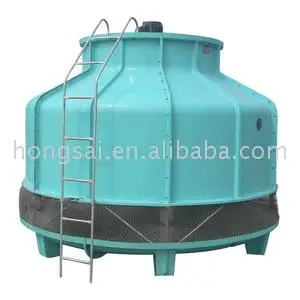 Industrial Cooling Equipment cooling tower for water cooled chiller with roll type round fill PVC infill