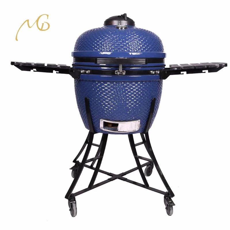 Outdoor Lifestyle 24 Ceramic Kamado BBQ Grill Fish Smoker