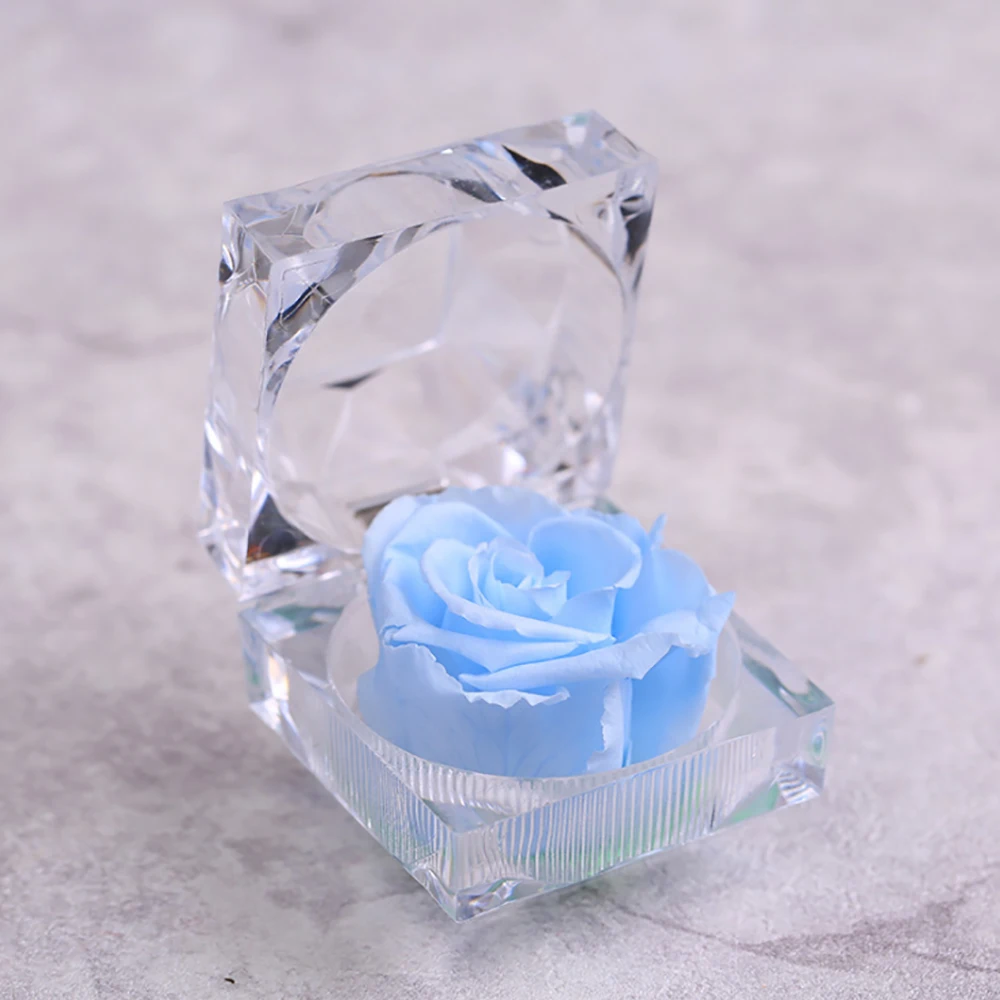 
Preserved Real Rose, Never Withered Roses Exquisite Fresh Roses Immortal Flowers Best Gift for Female 