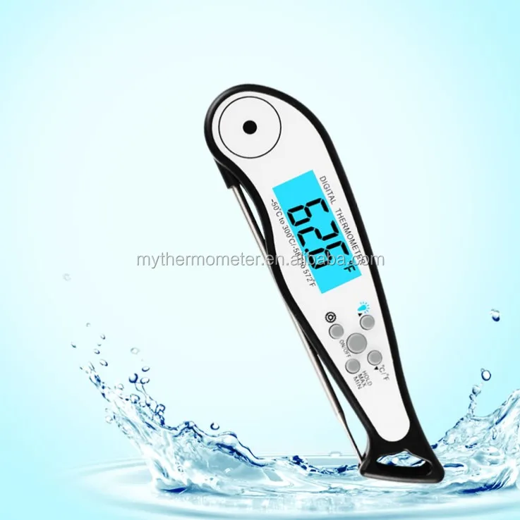 Digital Food Thermometer Meat Thermometer with Strong Magnet and Backlight for Kitchen, Cooking and BBQ