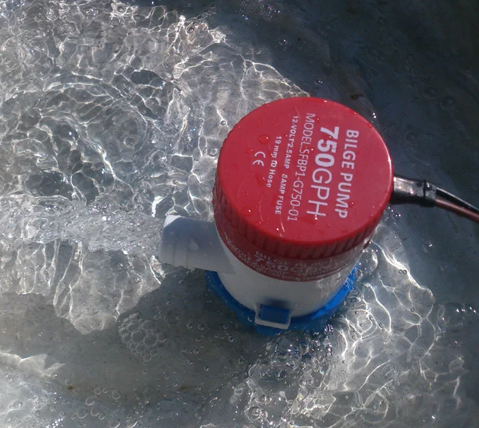 Sintine pompasi / Dalgic su pompasi / Drenaj dalgic pompasi - 12V 1100GPH