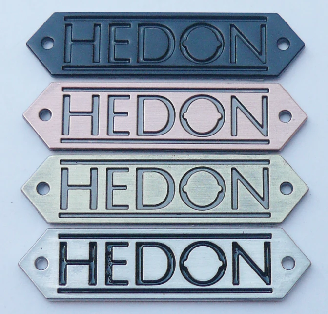 3M glue letters HEDON engraved car emblem badges,custom car emblem badges,badge custom