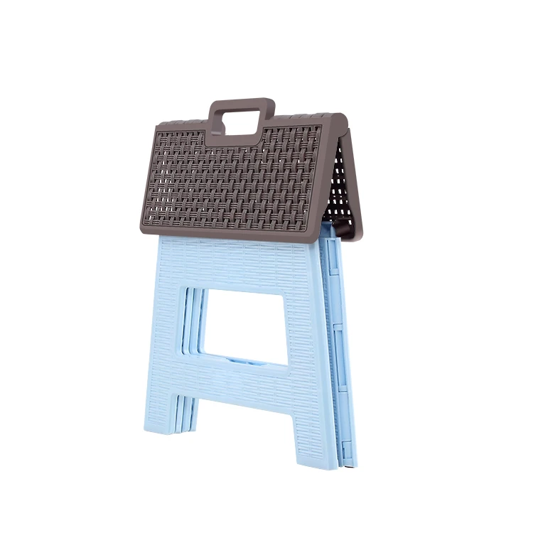 patent rattan folding plastic stool