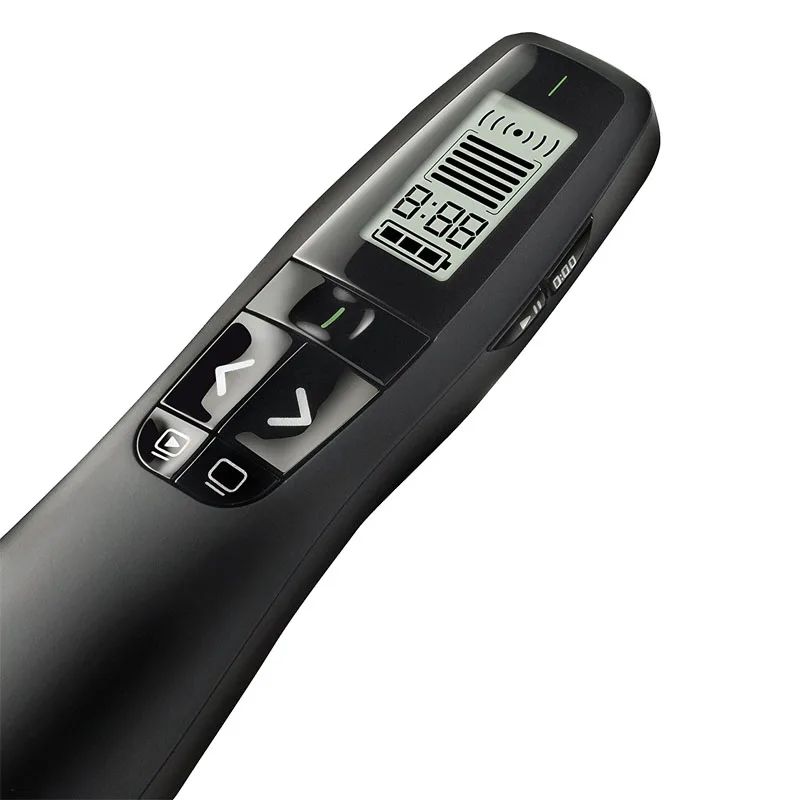 Logitech Professional Presenter R800, Presentation Laser Pointer Green Wireless pen Presenter  laser pointer