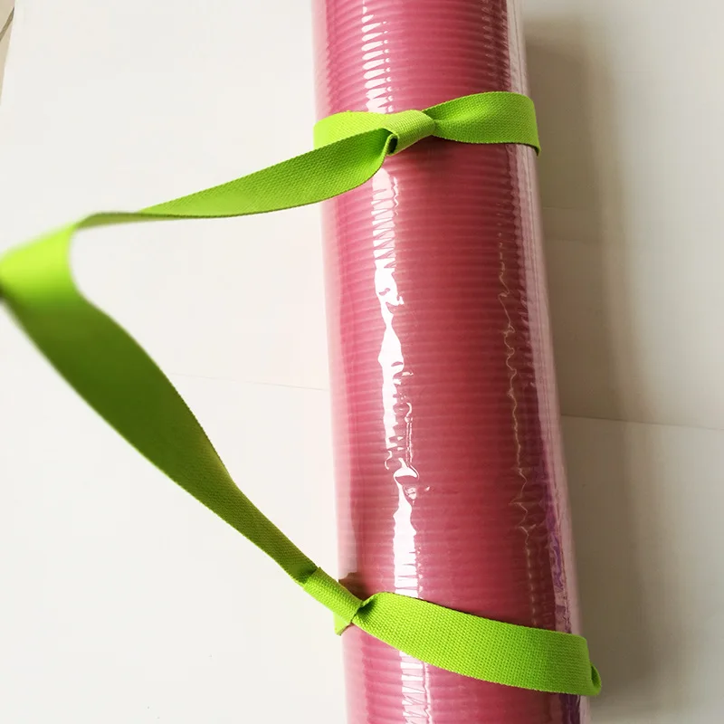 
Best Selling Gym Home Yoga Exercise Adjustable Cotton Yoga Mat Carrying Strap 