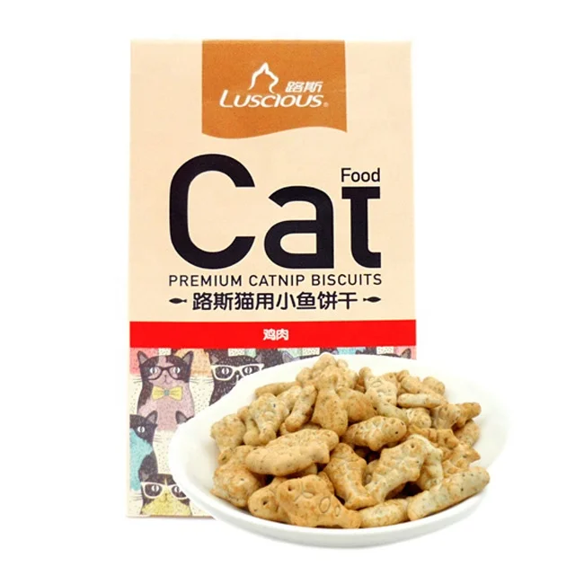 80 г куриное печенье корм для кошек