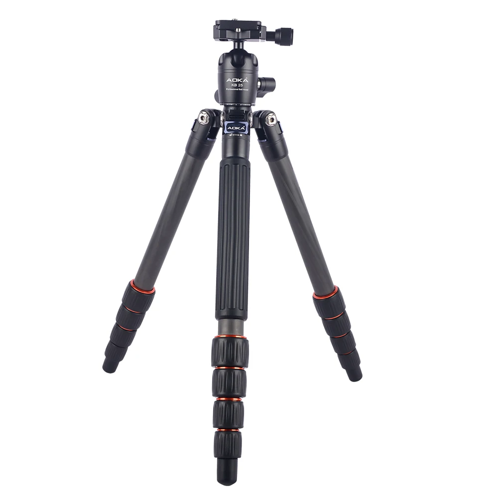 professional compact lightweight travel carbon fiber  tripod camera