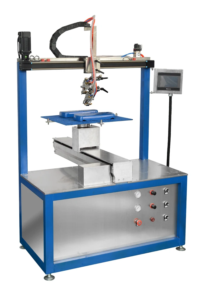 
automatic spray coating painting machine for plastic metal glass parts 