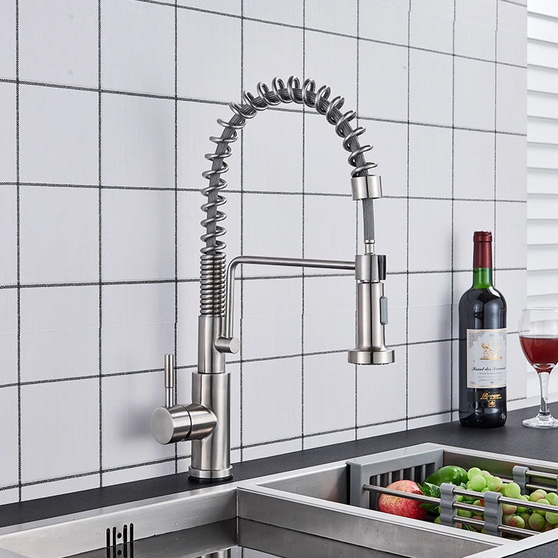 
Wholesale and Retail Sensor Kitchen Faucet Lead-free Sensitive Stainless Steel Faucet Mixer Touch Used For Kitchen Sink Tap 