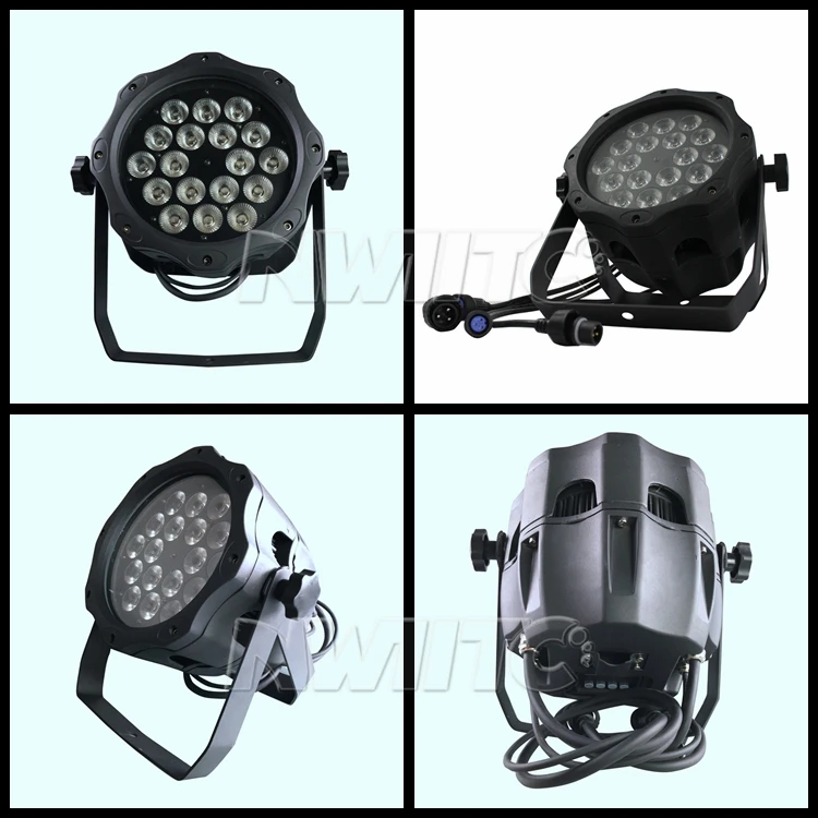 P-7 Factory price 18x18w rgbwa uv 6in1 ip65 outdoor waterproof led par light stage lights
