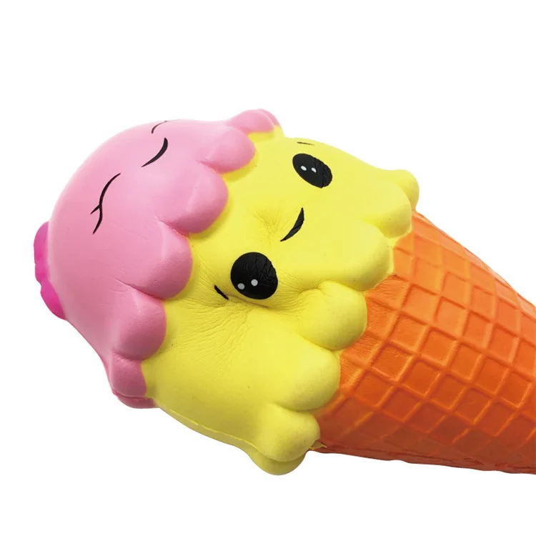 Wholesale High Quality Soft Slow Rising Toys Jumbo Kawaii Double Ice Cream Squishy