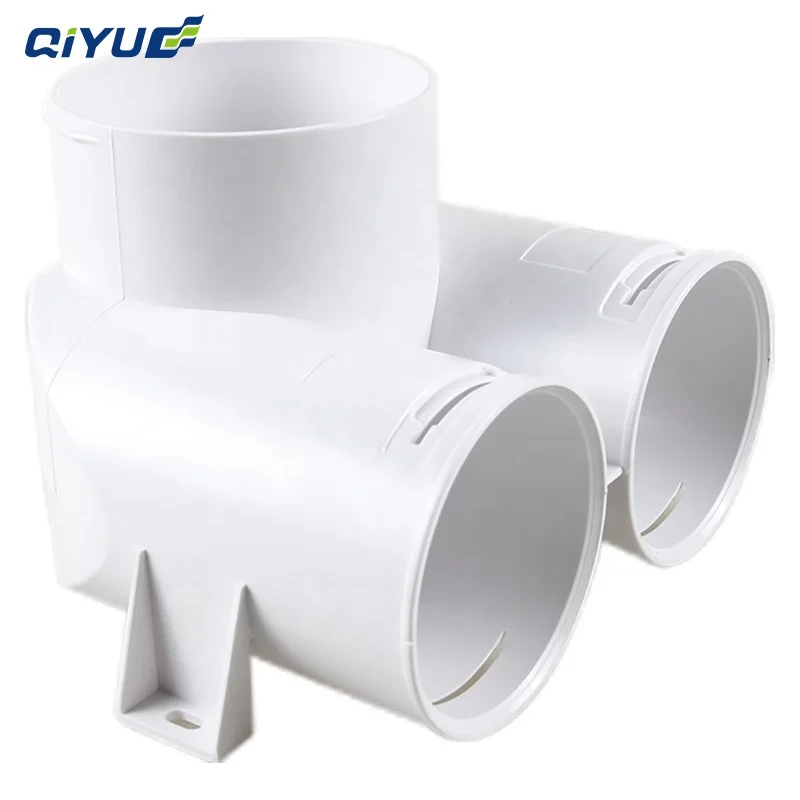 Top Quality HVAC Accessories PE Pipe Connector Pipe Tee