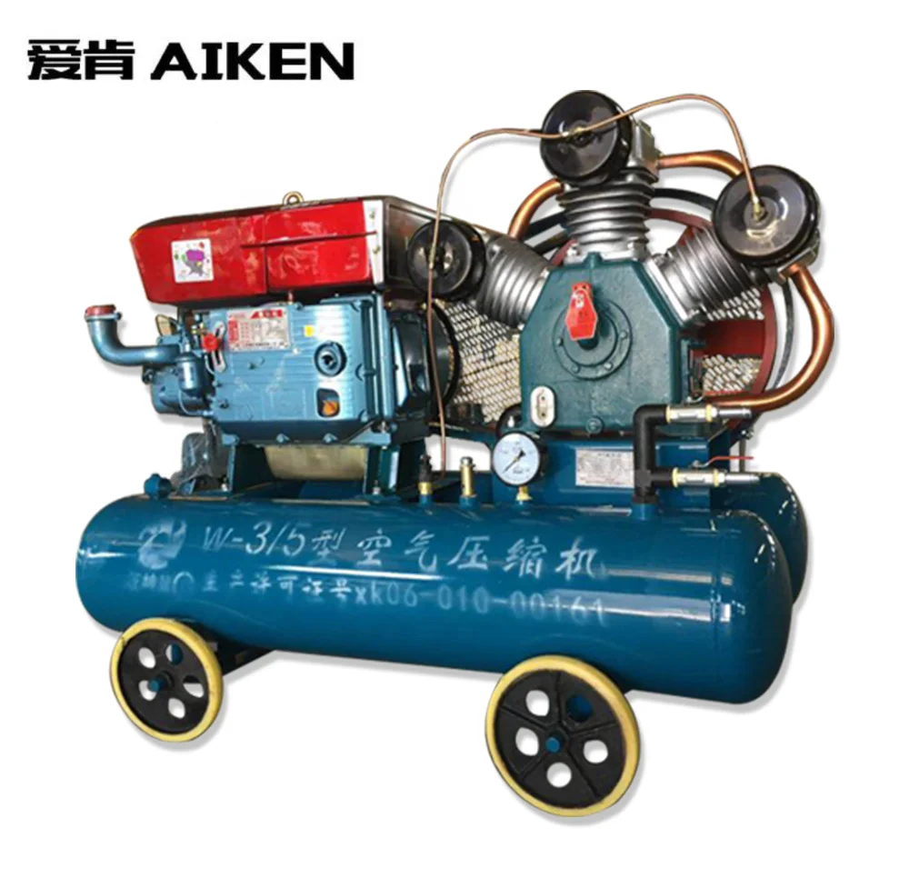 20HP 15KW 30bar Triangle belt piston type air compressor with 300L 350L tank