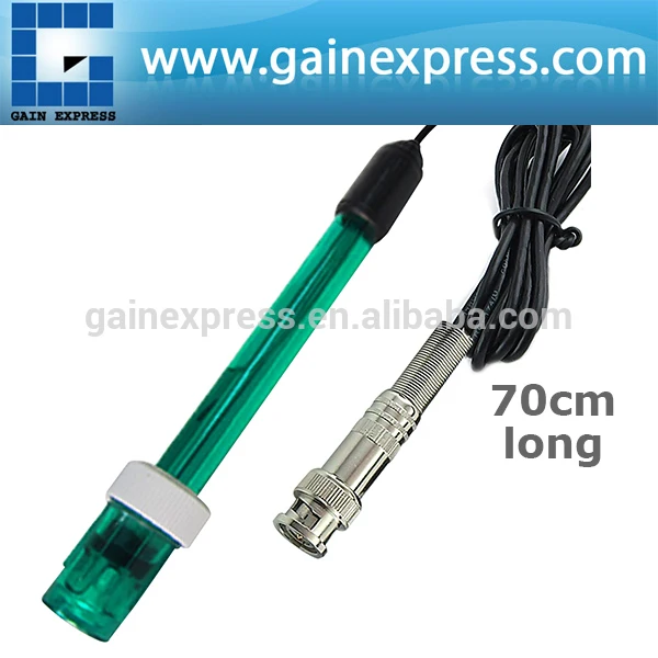 GX- E1_short одиночный цилиндр рн-электрод/плюс bnc для 70cm кабели 2 решений калибровки 0.00~14.00ph диапазон измерения