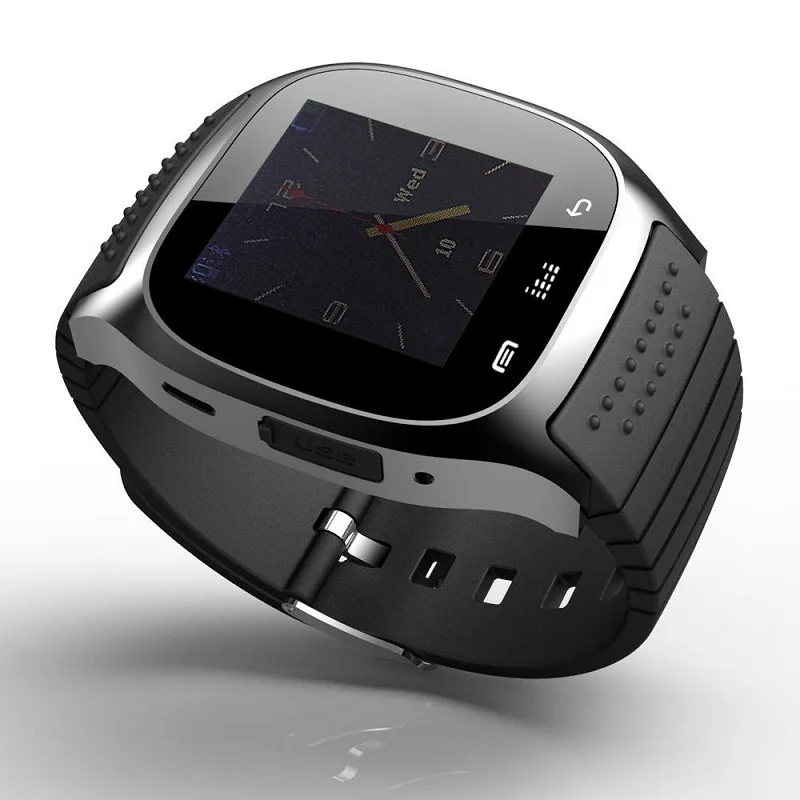 
Stepfly Sport Smart Watch Thermometer Altimet Wristwatch M26 with Dial SMS Remind Pedometer for IOS Android PK U8 