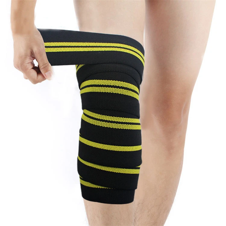 JRQ Sport Knee Wraps & Knee Guard For Weightlifting
