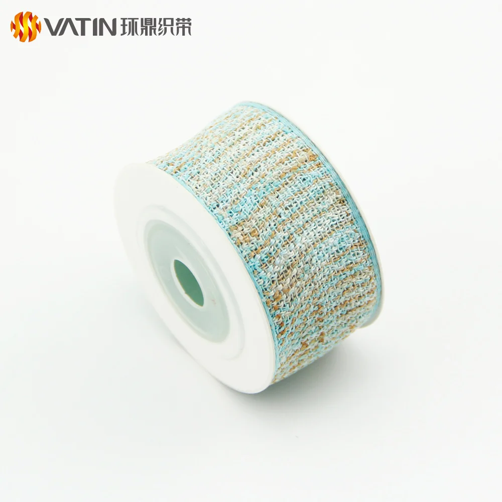 
Wholesale Custom DIY Vintage Rustic Linen Craft Natural Hemp Hessian Jute Burlap Ribbon 