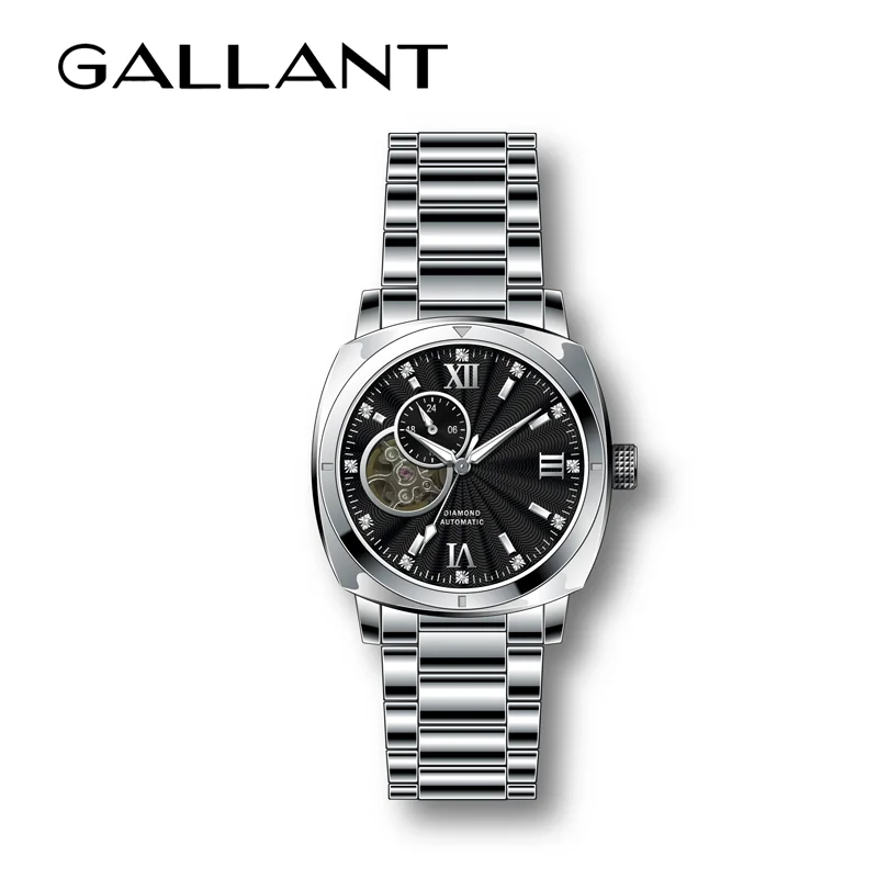high quality made in china stainless steel automatic watch stainless watch man