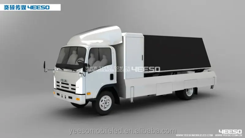 YEESO LED Media Truck YES-V16 with large led display for large events, political campaign