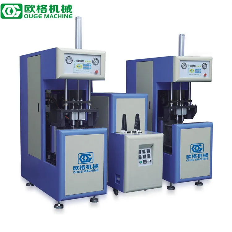 
Chinese factory semi automatic PET bottle blow moulding machine 