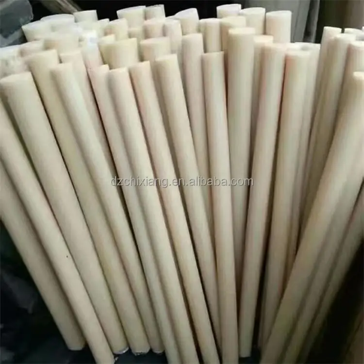 Colored nylon rod  MC nylon bar high wear resistant PP PE POM plastic rod