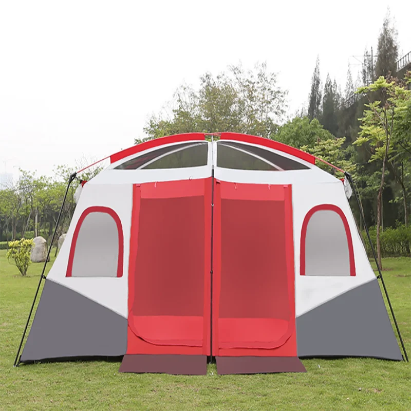 2019 Yeler high quality  outdoor double layers  Camping Tents for 8-10 person