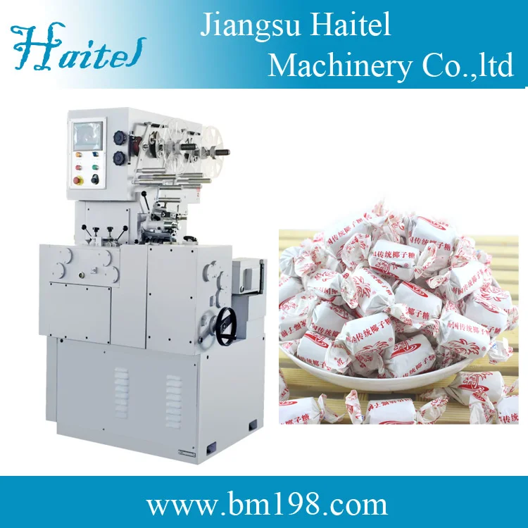  haitel high quality chewing gum automatic cutting and Folding packaging